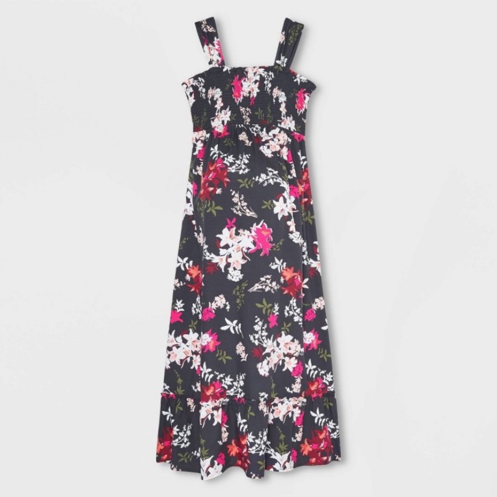 Ingrid & Isabel floral maternity maxi dress